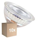 Confezione Multipack 10x Ledvance Faretti LED GU5.3 MR16 3.4W 345lm 36D - 827 Bianco Molto Caldo | Sostitutiva 35W