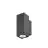 SLV Theo Pro S Luce Da Parete Aluminium Antracite 6W 700lm - 827 Bianco Molto Caldo | Esterni - IP65