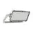 Ledvance Proiettore LED Max Radial 10 Aluminium Grigio 600W 93000lm 10D - 740 Bianco Freddo | IP66 - Simmetrico