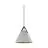 DFTP by Nordlux Strap 36 Luce Pendente Metallo Grigio | Adatto per E27