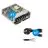 Mean Well Driver | LRS5024 | IP20 | 24V | 50W + Cavo Dell'Alimentazione 2m con Terra