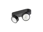 SLV Kalu Aluminium Faretti Nero 19W 2700lm - 927 Bianco Molto Caldo | Miglior Resa Cromatica - Dimmerabile