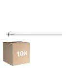 Confezione Multipack 10x Philips Master Tubo LED T8 (EM/Mains) Ultra Output 20W 3700lm - 865 Luce Del Giorno | 150cm - Sostitutiva 58W