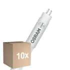 Confezione Multipack 10x Osram Tubo LED T5 (HF) High Efficiency 10W 1350lm - 830 Luce Calda | 85cm - Sostitutiva 21W